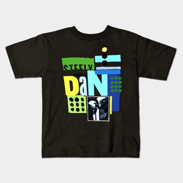 Steely Dan Rock and Jazz Fusion Band 2000’s Kids T-Shirt by tongkosongs